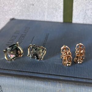 Two pair Vintage Coro Clip On Earrings